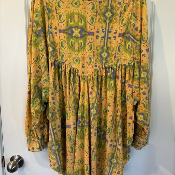 FREE PEOPLE EUC THIS IS IT SUN FADED TUNIC SIZE SMALL - Picture 4 of 9